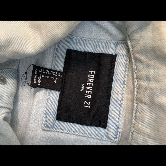 Men’s Blue Jean Jacket - Picture 3 of 3